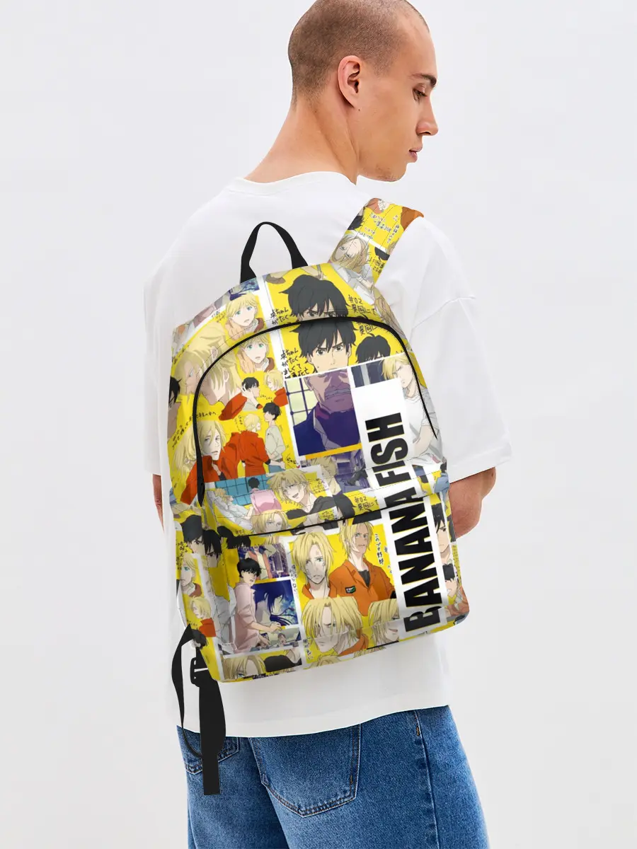 Рюкзак джинсовый / Banana Fish