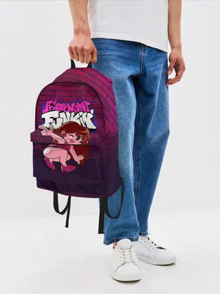 Рюкзак джинсовый / Friday Night Funkin Герлфренд