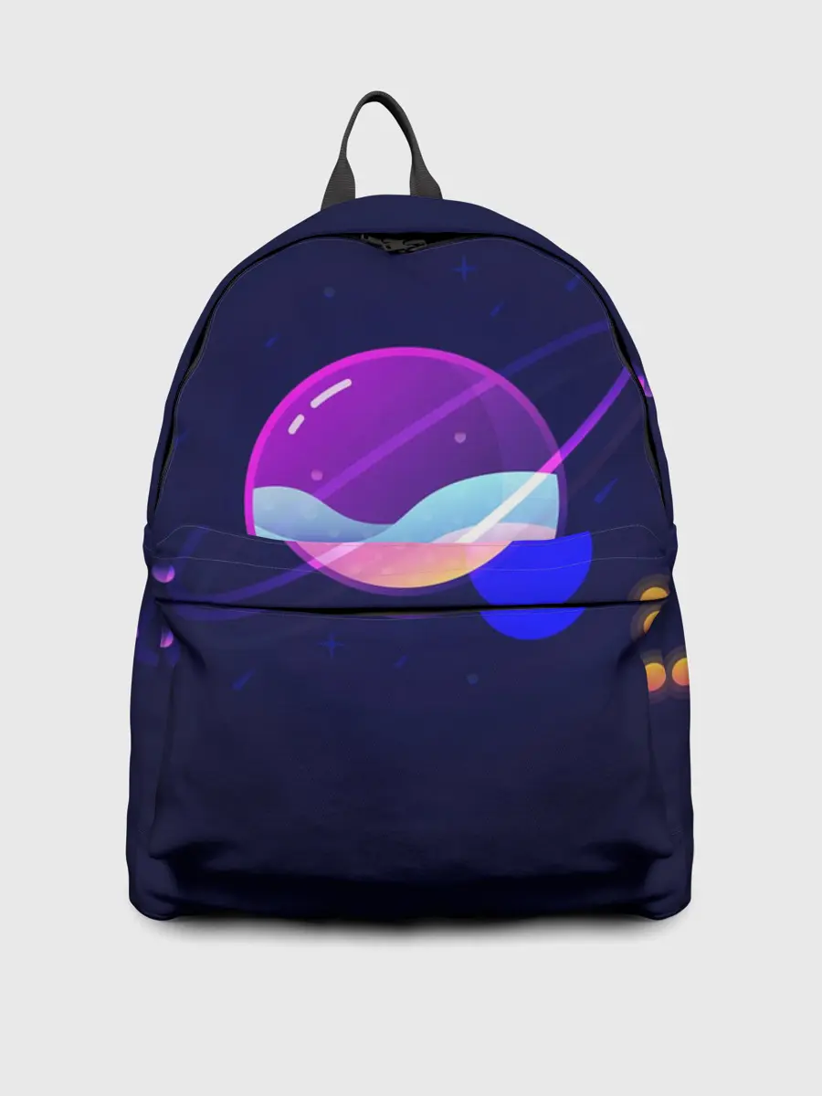 Рюкзак джинсовый / Галактический оттенок