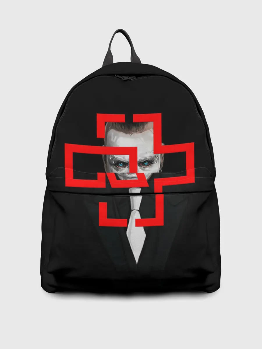 Рюкзак джинсовый / Тилль Линдеманн | РАМШТАЙН