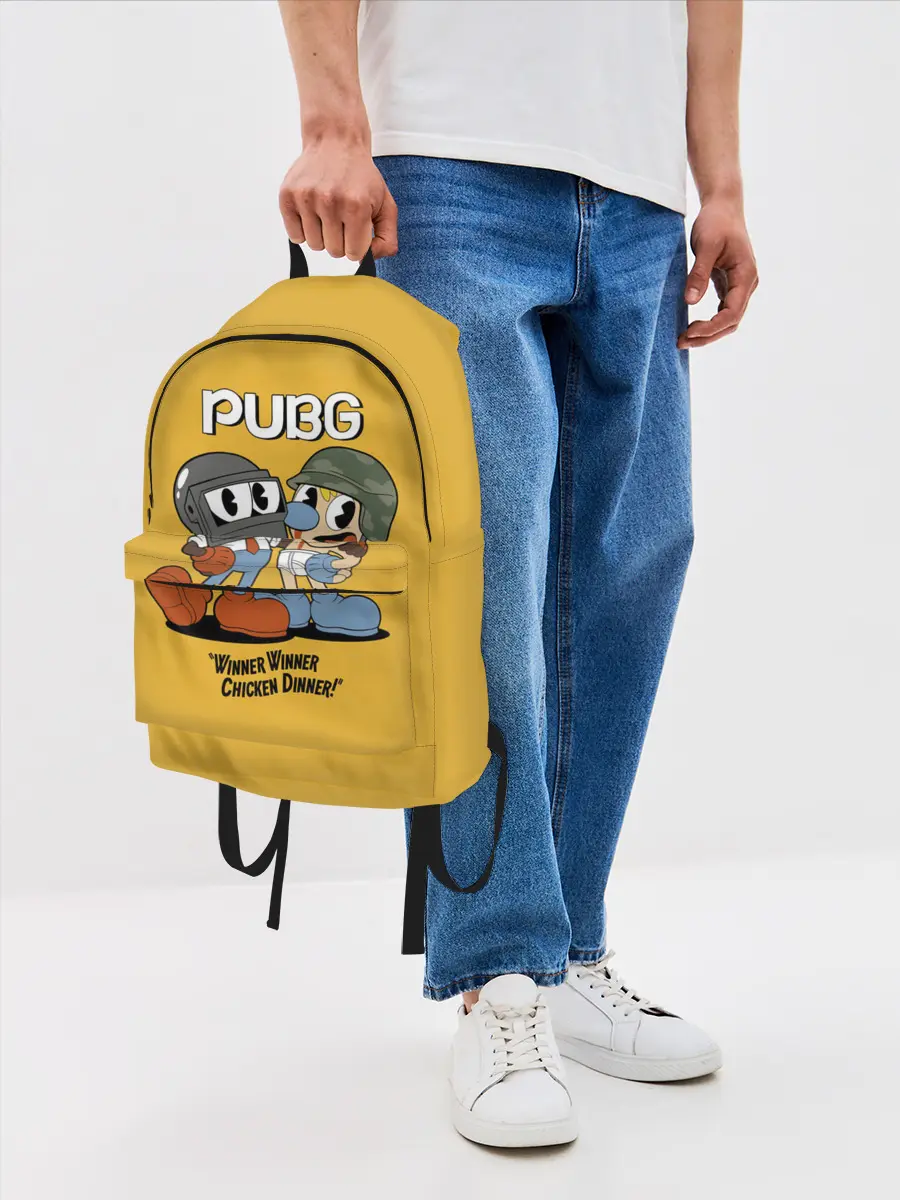 Рюкзак джинсовый / Чашки победиетели