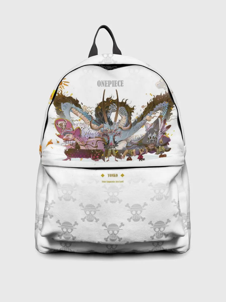 Рюкзак джинсовый / Монстры пираты One Piece