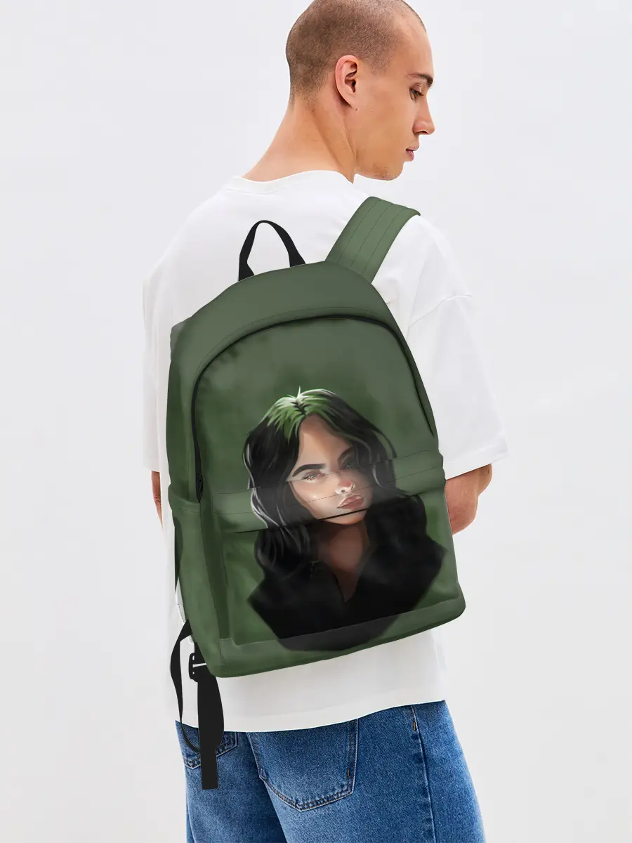 Рюкзак джинсовый / BILLIE EILISH | БИЛЛИ АЙЛИШ