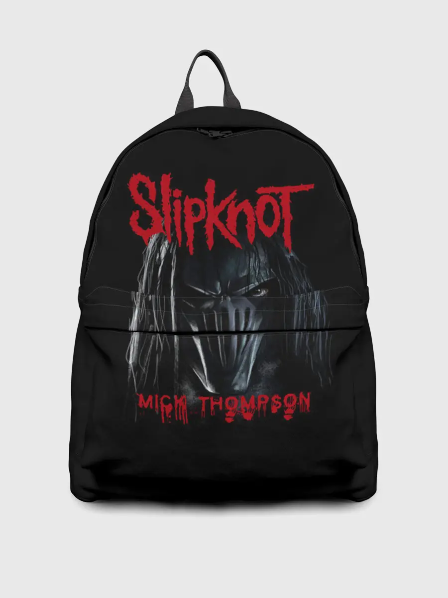 Рюкзак джинсовый / MICK THOMPSON | SLIPKNOT | СЛИПКНОТ