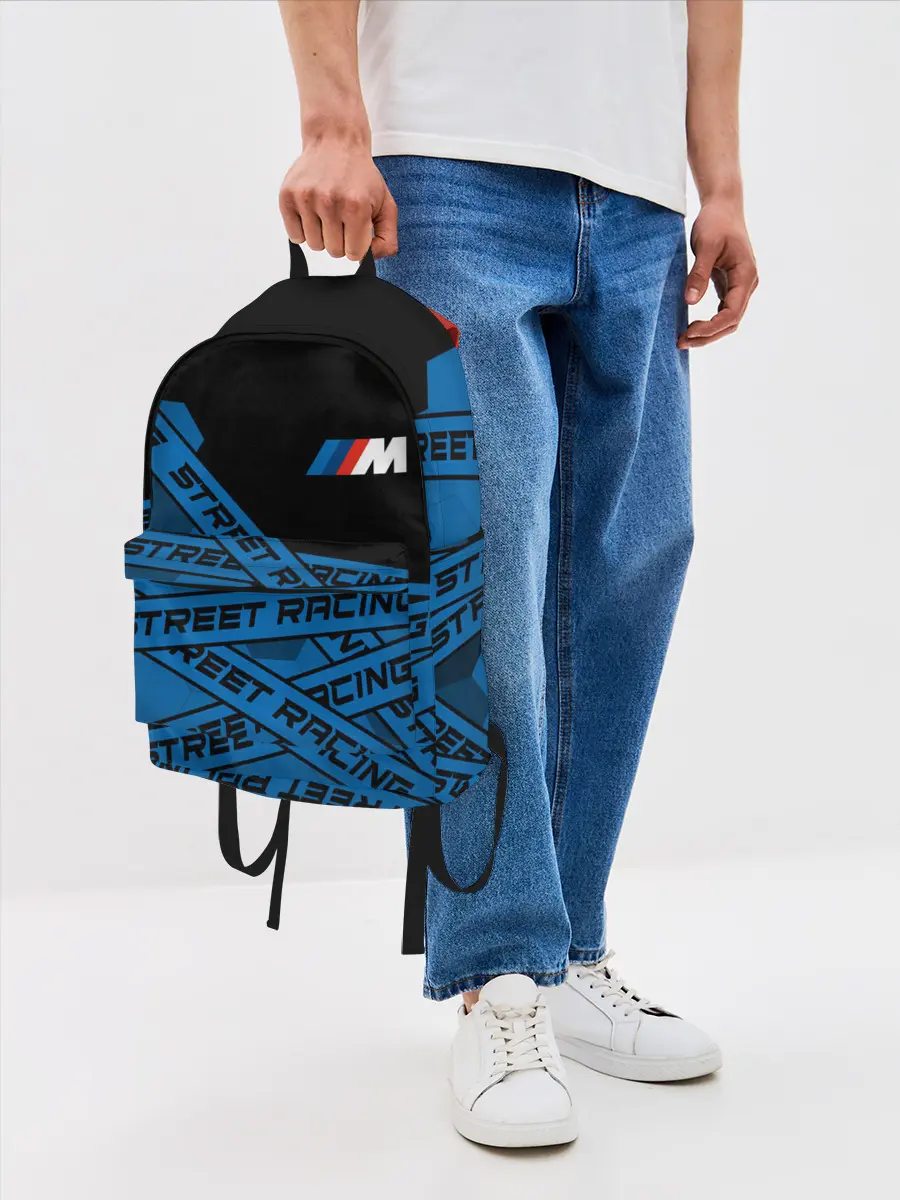 Рюкзак джинсовый / BMW - Racing