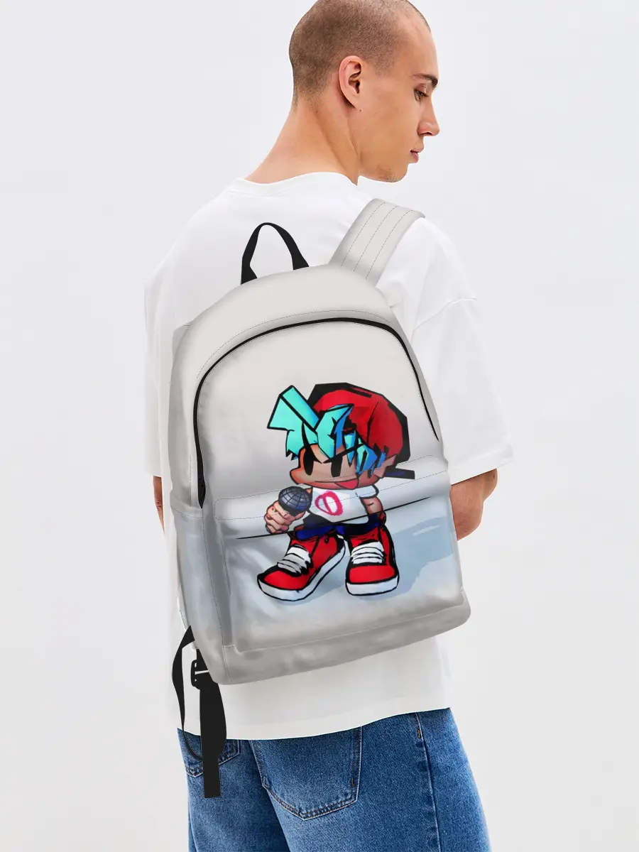 Рюкзак джинсовый / Бойфренд с микрофоном