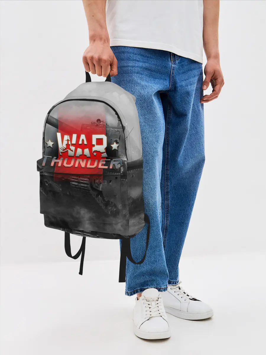 Рюкзак джинсовый / WAR THUNDER / ВАР ТАНДЕР