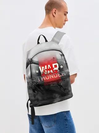 Рюкзак джинсовый / WAR THUNDER / ВАР ТАНДЕР