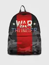 Рюкзак джинсовый / WAR THUNDER / ВАР ТАНДЕР