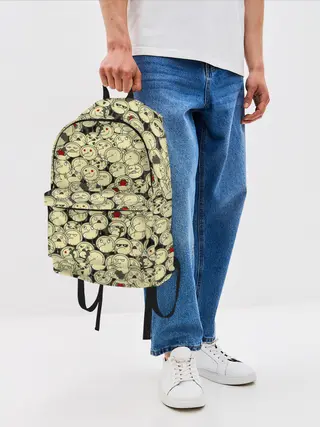 Рюкзак джинсовый / Пельмени