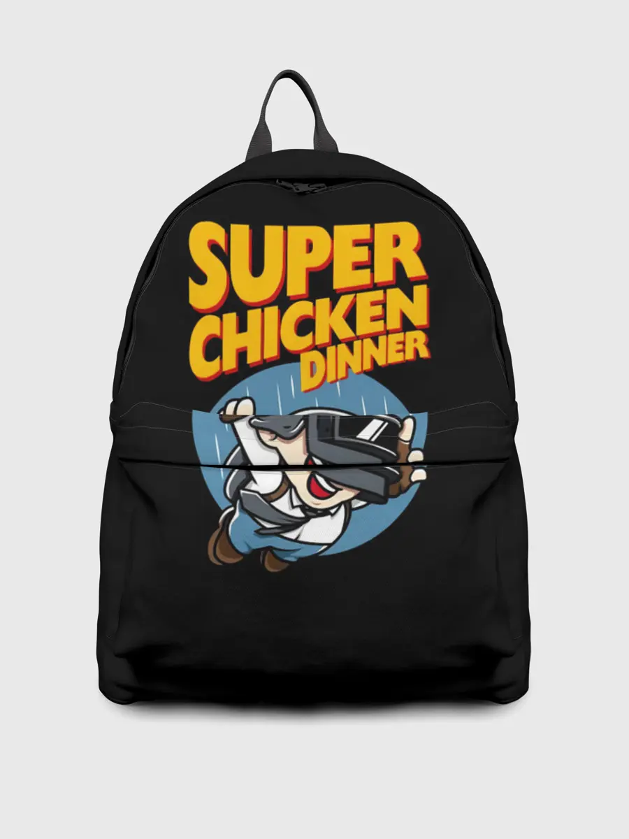 Рюкзак джинсовый / PUBG x Mario