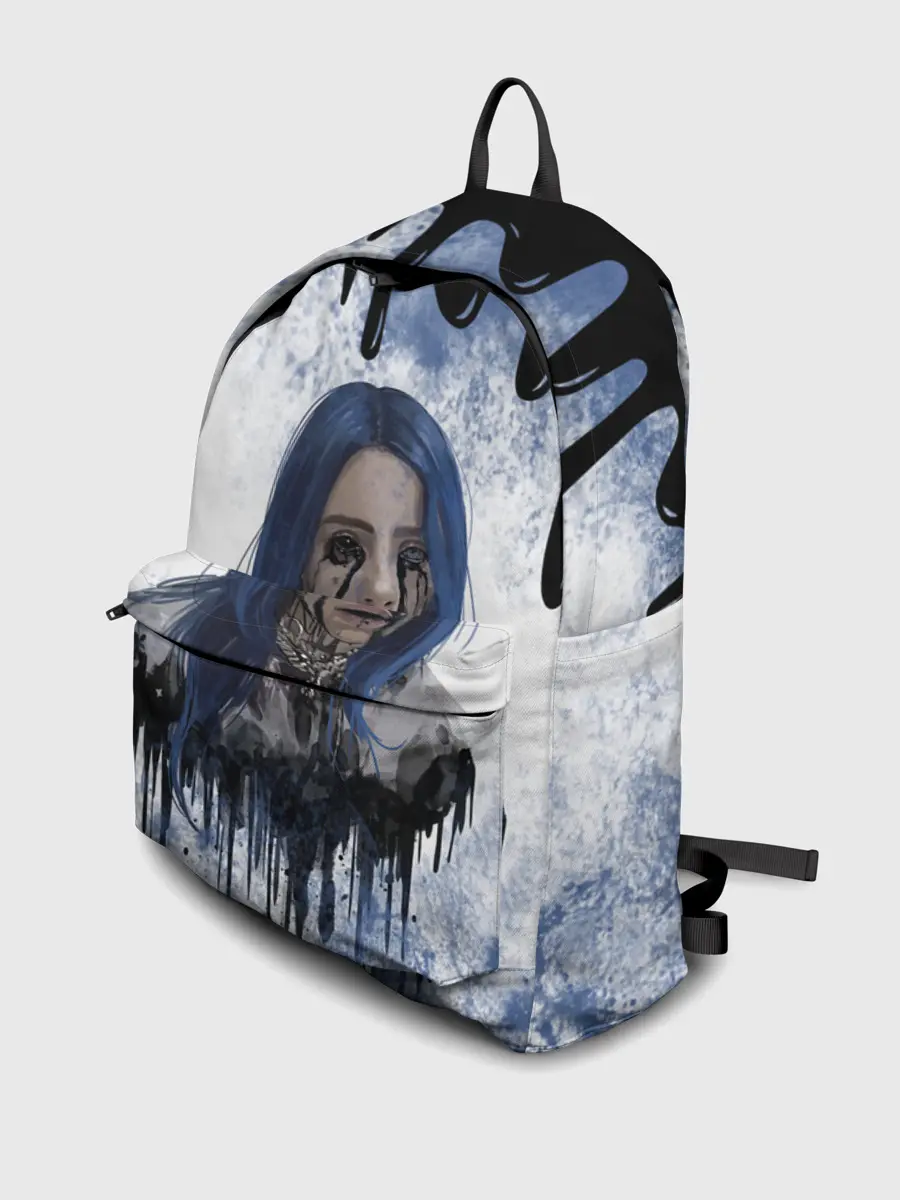 Рюкзак джинсовый / BILLIE EILISH | БИЛЛИ АЙЛИШ