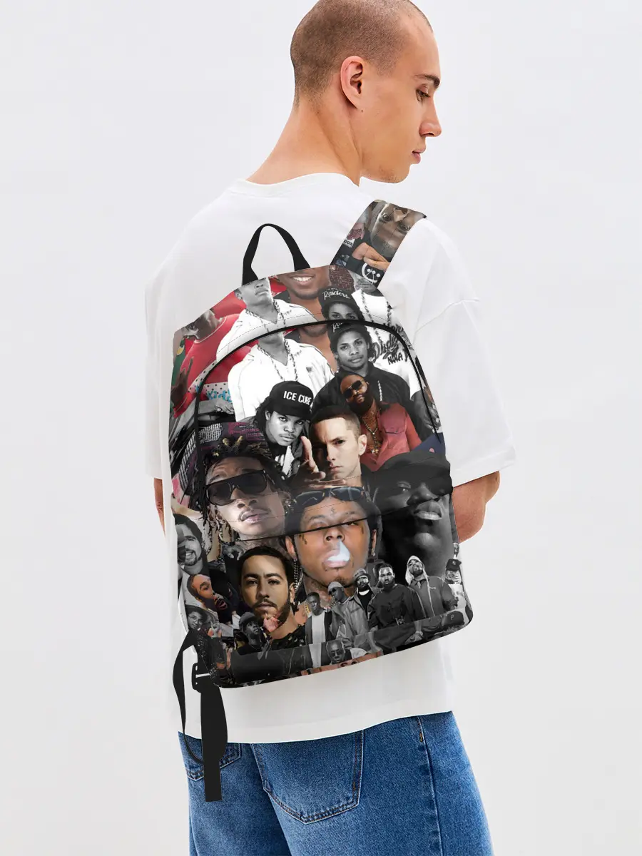 Рюкзак джинсовый / Короли Рэпа | KING RAP