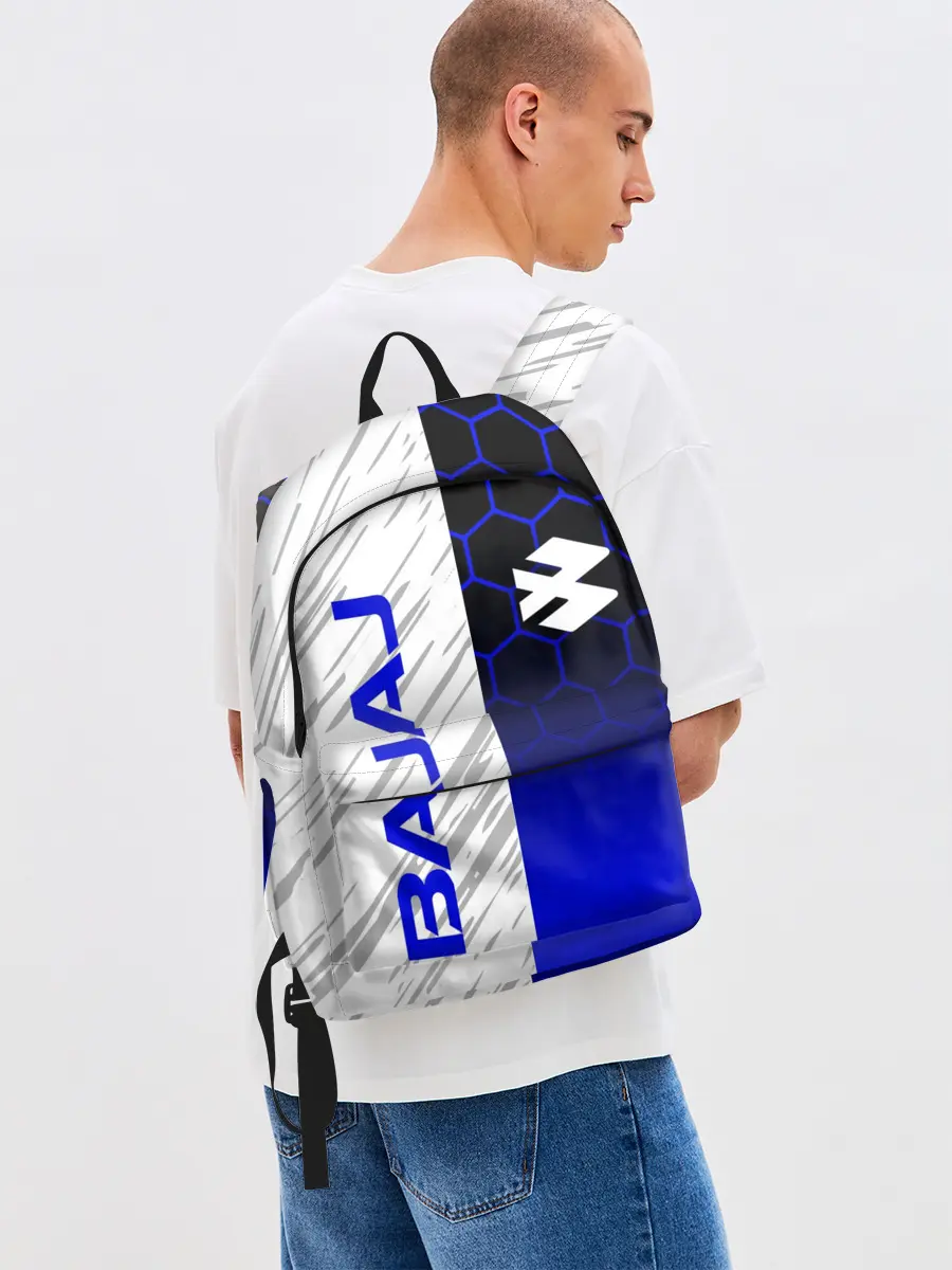 Рюкзак джинсовый / BAJAJ / БАДЖАДЖ / MOTOSPORT