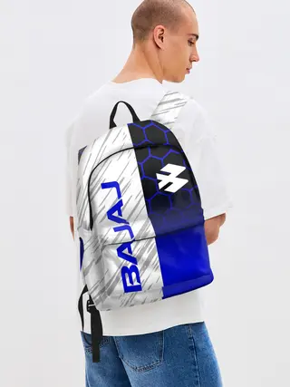 Рюкзак джинсовый / BAJAJ / БАДЖАДЖ / MOTOSPORT