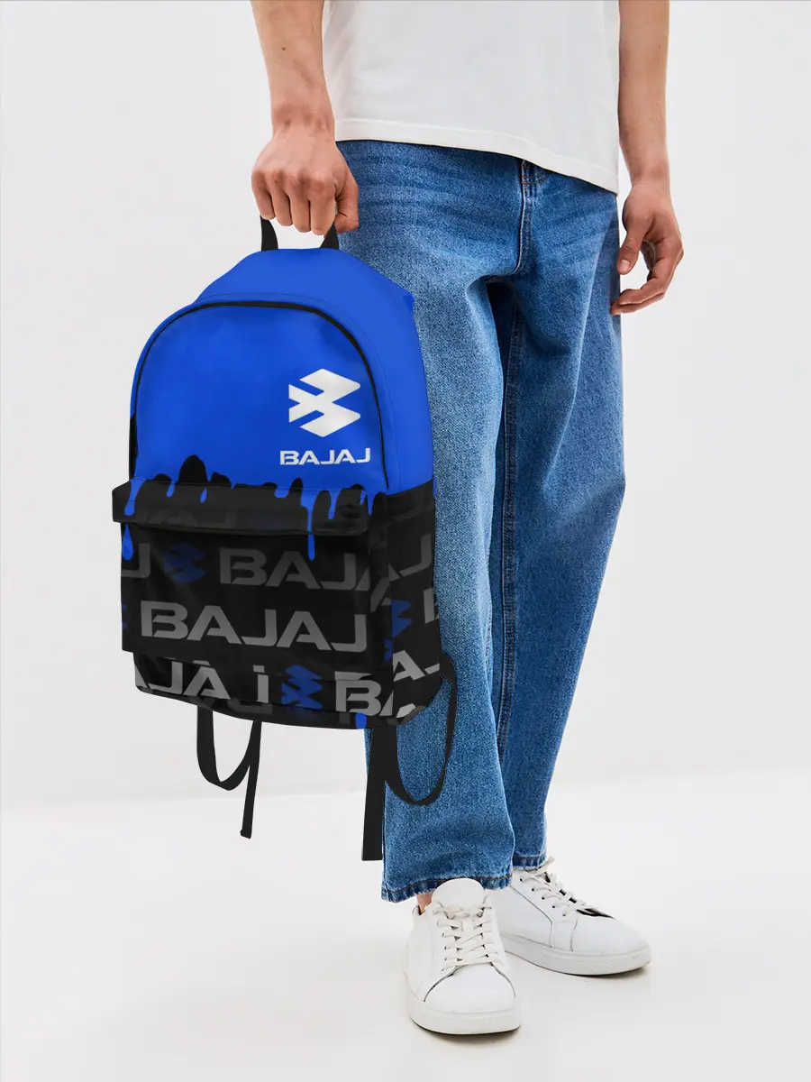Рюкзак джинсовый / BAJAJ / БАДЖАДЖ / SPORT