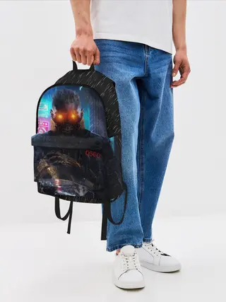 Рюкзак джинсовый / Cyberpunk 2077 | Maelstrom