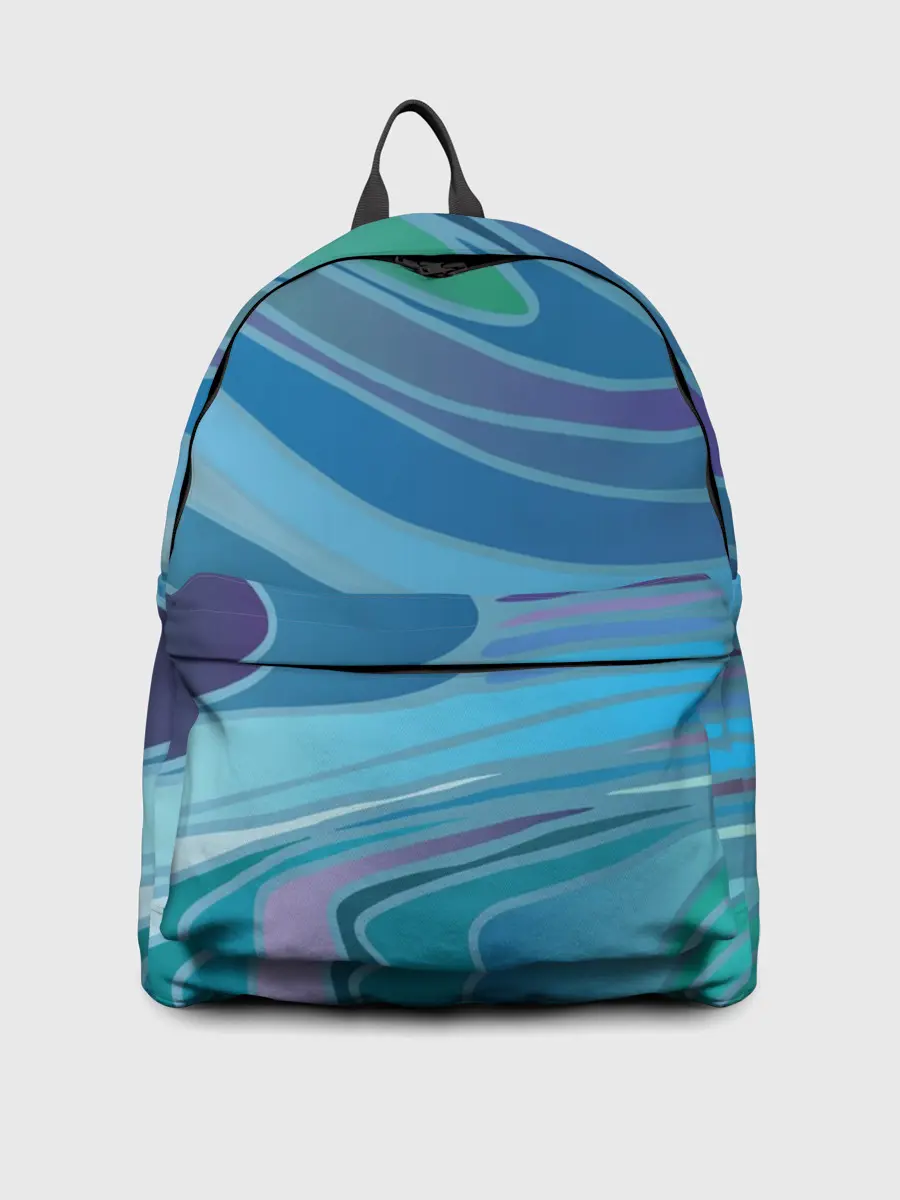 Рюкзак джинсовый / Морская волна