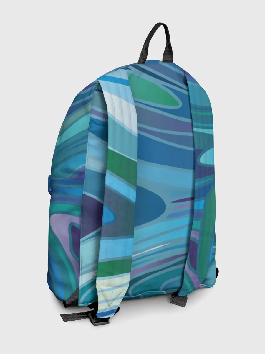 Рюкзак джинсовый / Морская волна