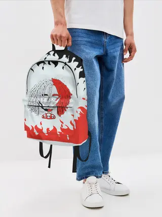 Рюкзак джинсовый / LIL PUMP | ЛИЛ ПАМП