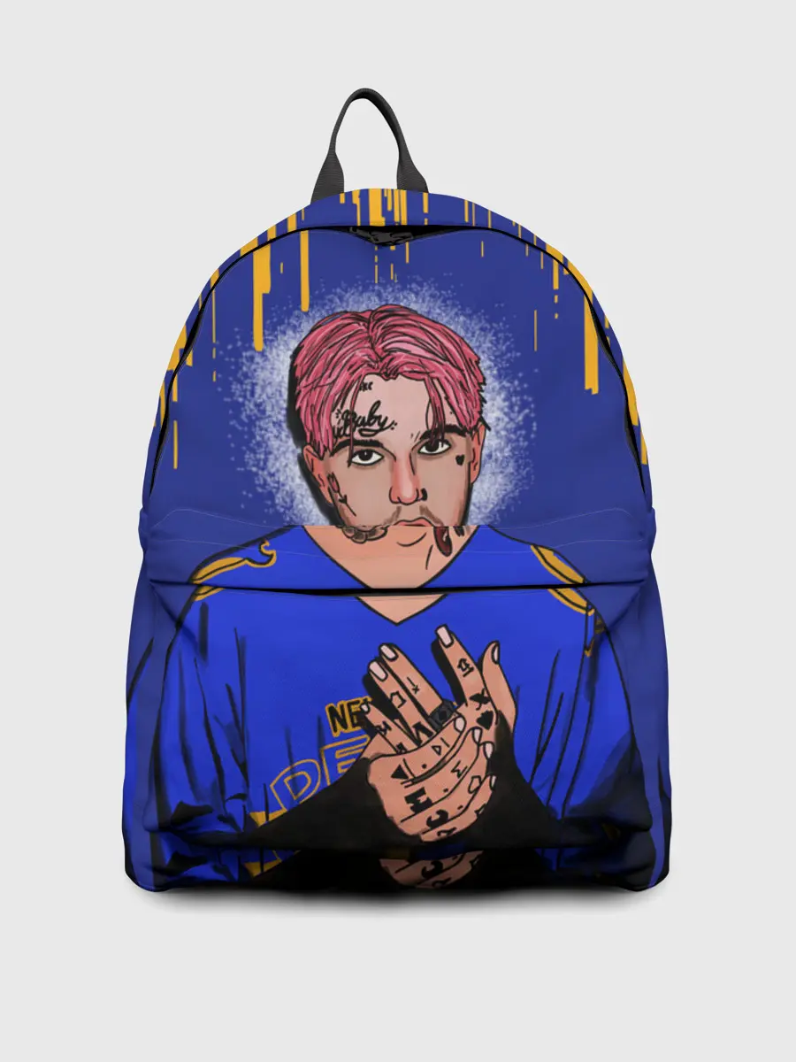 Рюкзак джинсовый / LIL PEEP | ЛИЛ ПИП