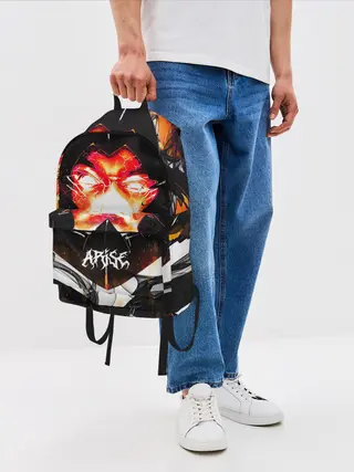 Рюкзак джинсовый / Поднятие уровня в одиночку