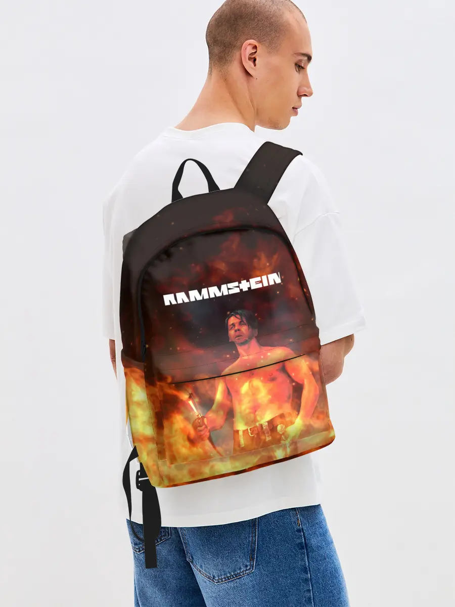 Рюкзак джинсовый / RAMMSTEIN | РАМШТАЙН