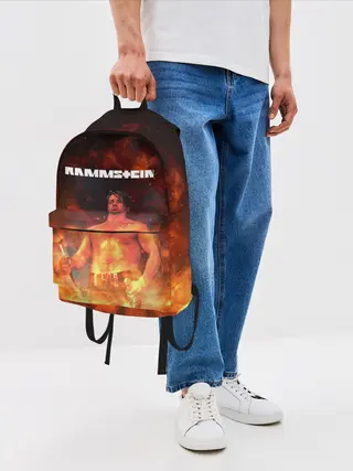 Рюкзак джинсовый / RAMMSTEIN | РАМШТАЙН