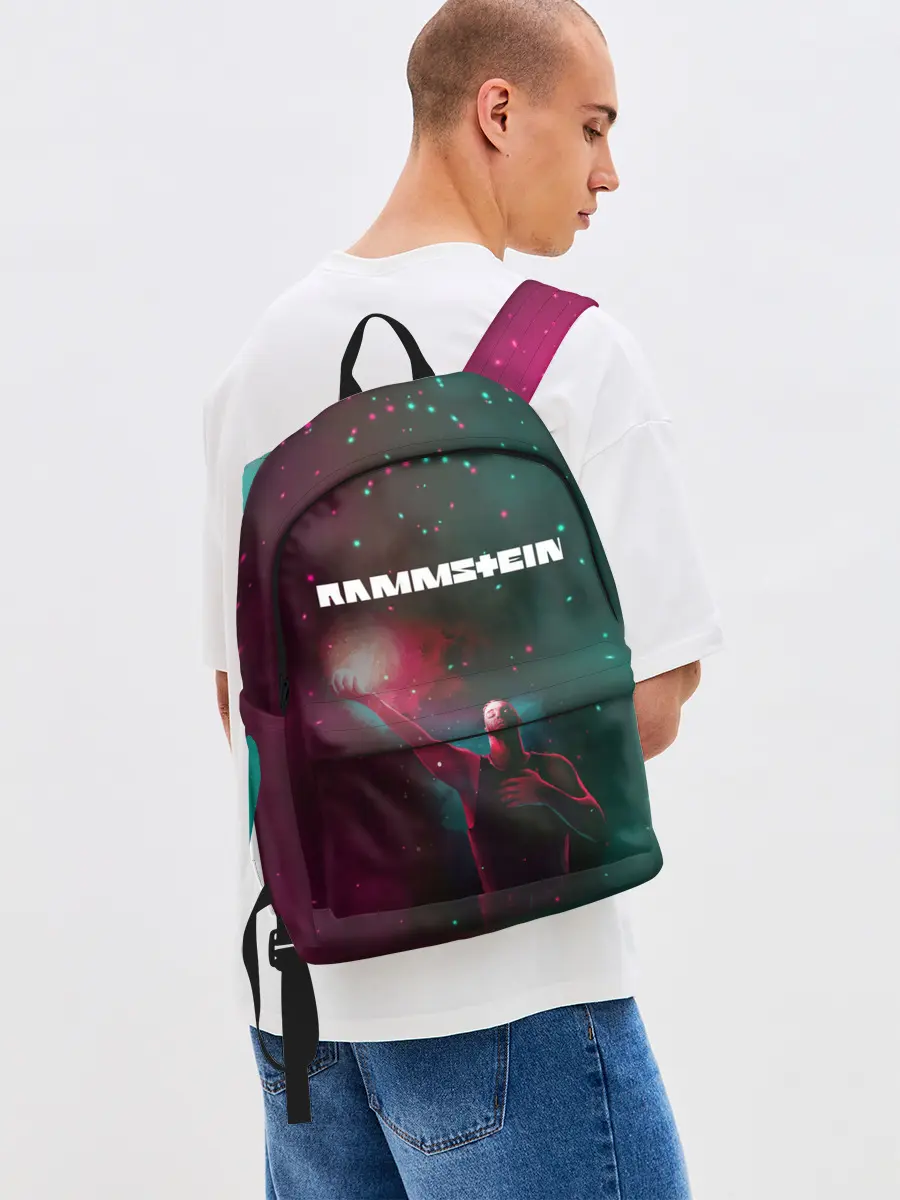 Рюкзак джинсовый / RAMMSTEIN | РАМШТАЙН