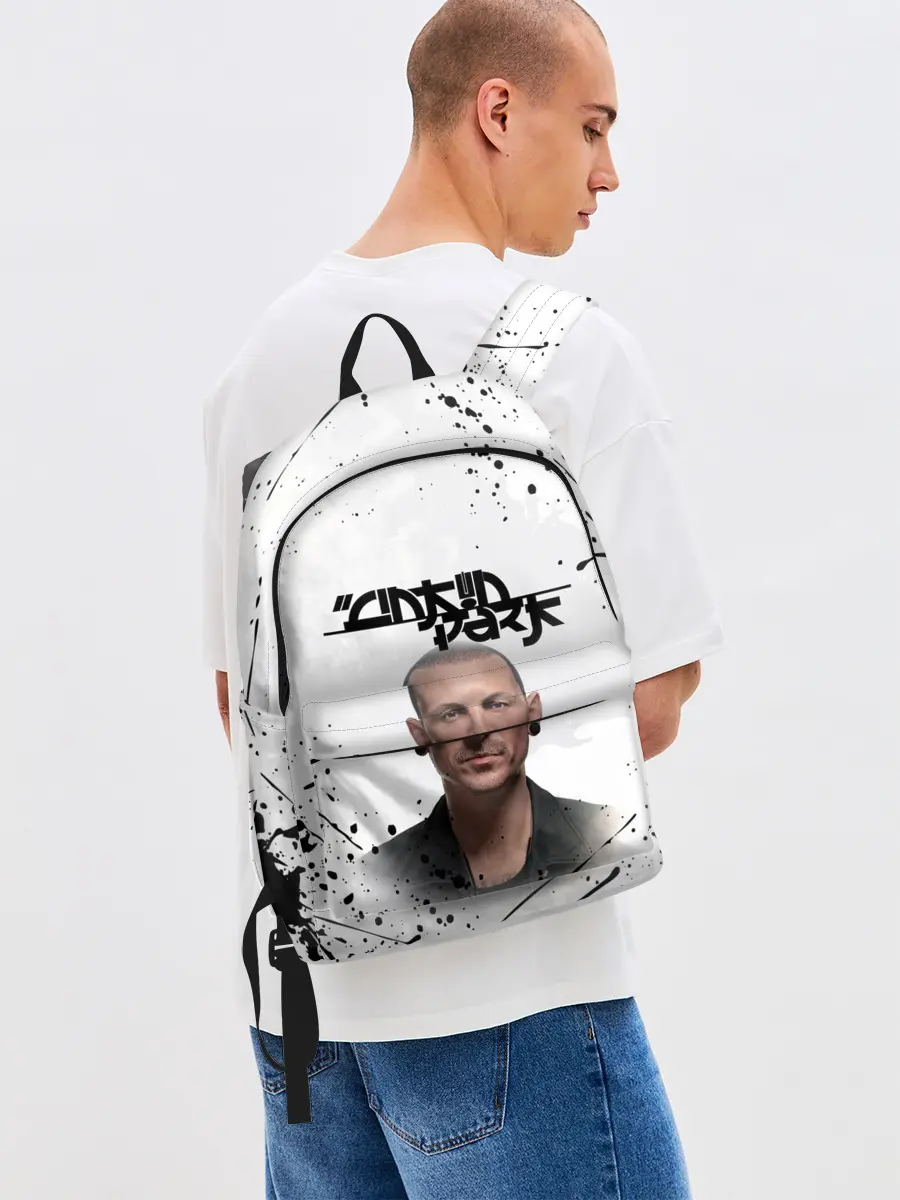 Рюкзак джинсовый / ЧЕСТЕР | ЛИНКИН ПАРК