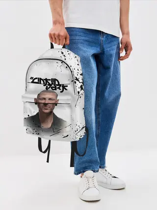 Рюкзак джинсовый / ЧЕСТЕР | ЛИНКИН ПАРК