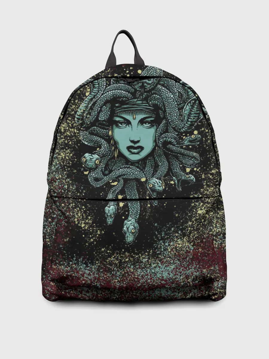 Рюкзак джинсовый / Медуза