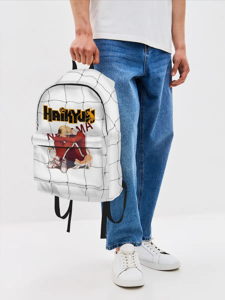 Рюкзак джинсовый / Кенма Козуме