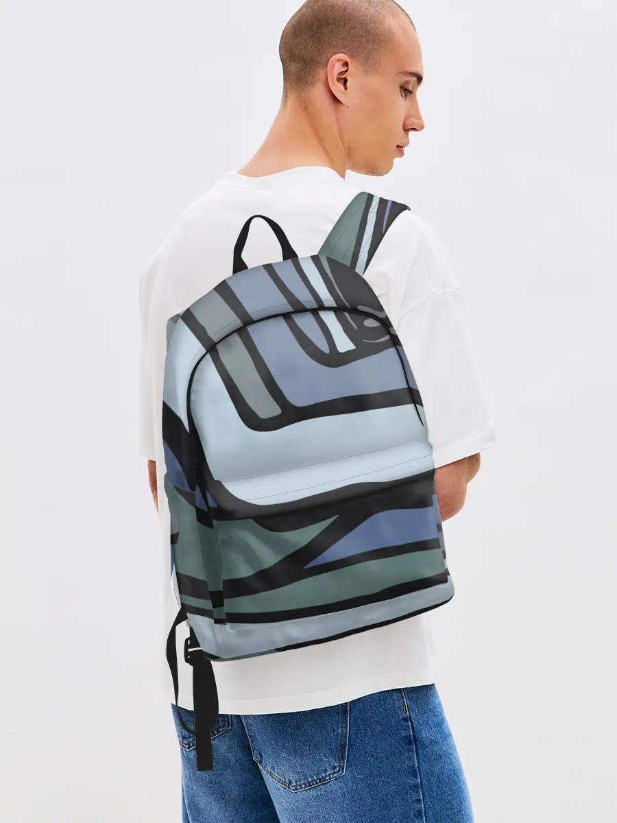 Рюкзак джинсовый / Графит