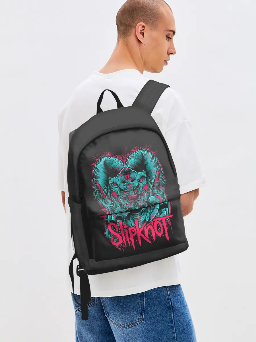 Рюкзак джинсовый / Slipknot Monster