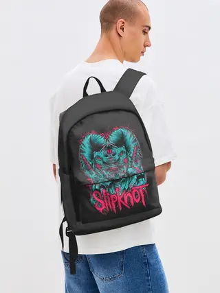 Рюкзак джинсовый / Slipknot Monster