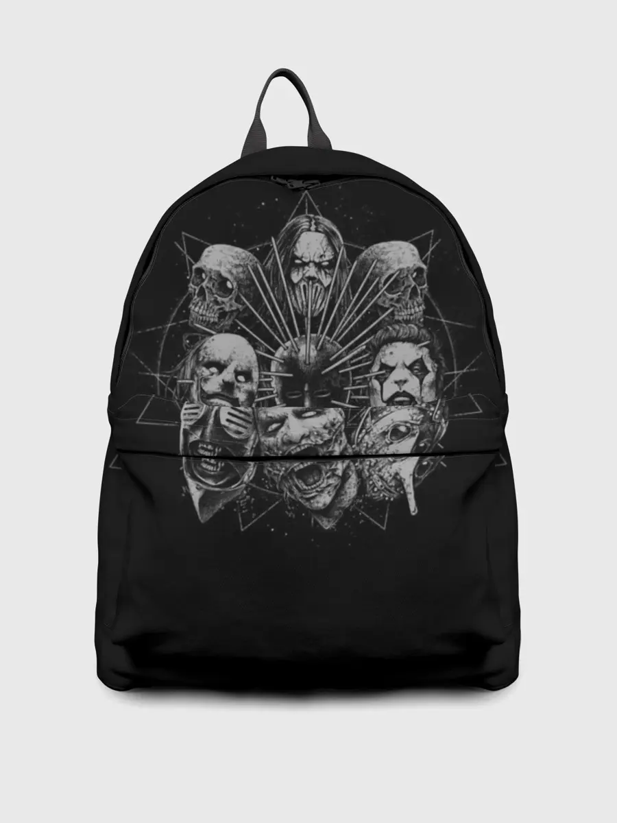 Рюкзак джинсовый / Банда Слипнота