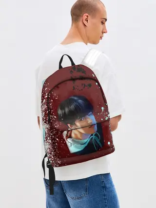 Рюкзак джинсовый / MX | MONSTA X