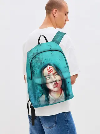 Рюкзак джинсовый / BAD GUY | BILLIE EILISH