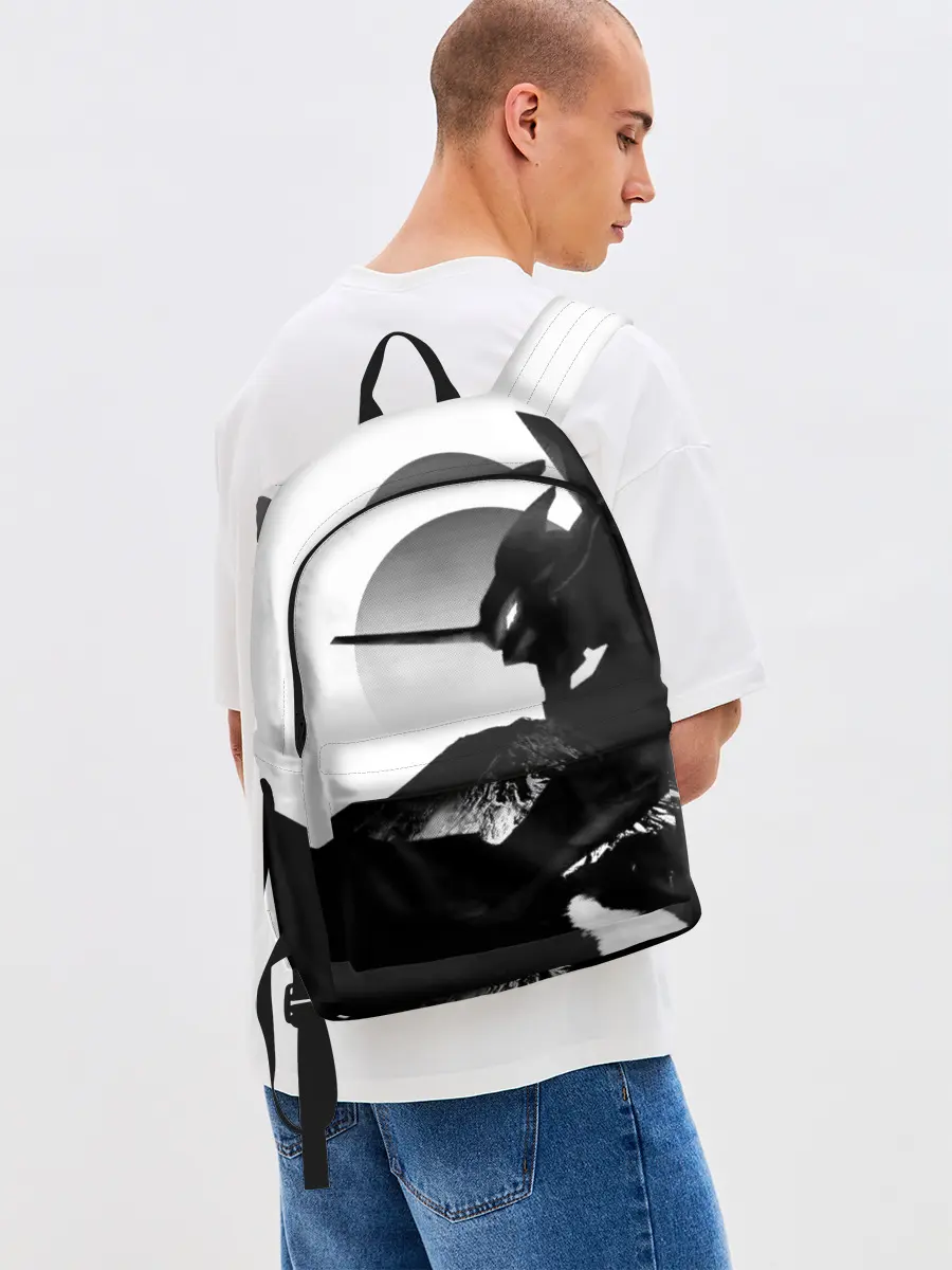 Рюкзак джинсовый / ЗАКАТ ЕВАНГЕЛИОН