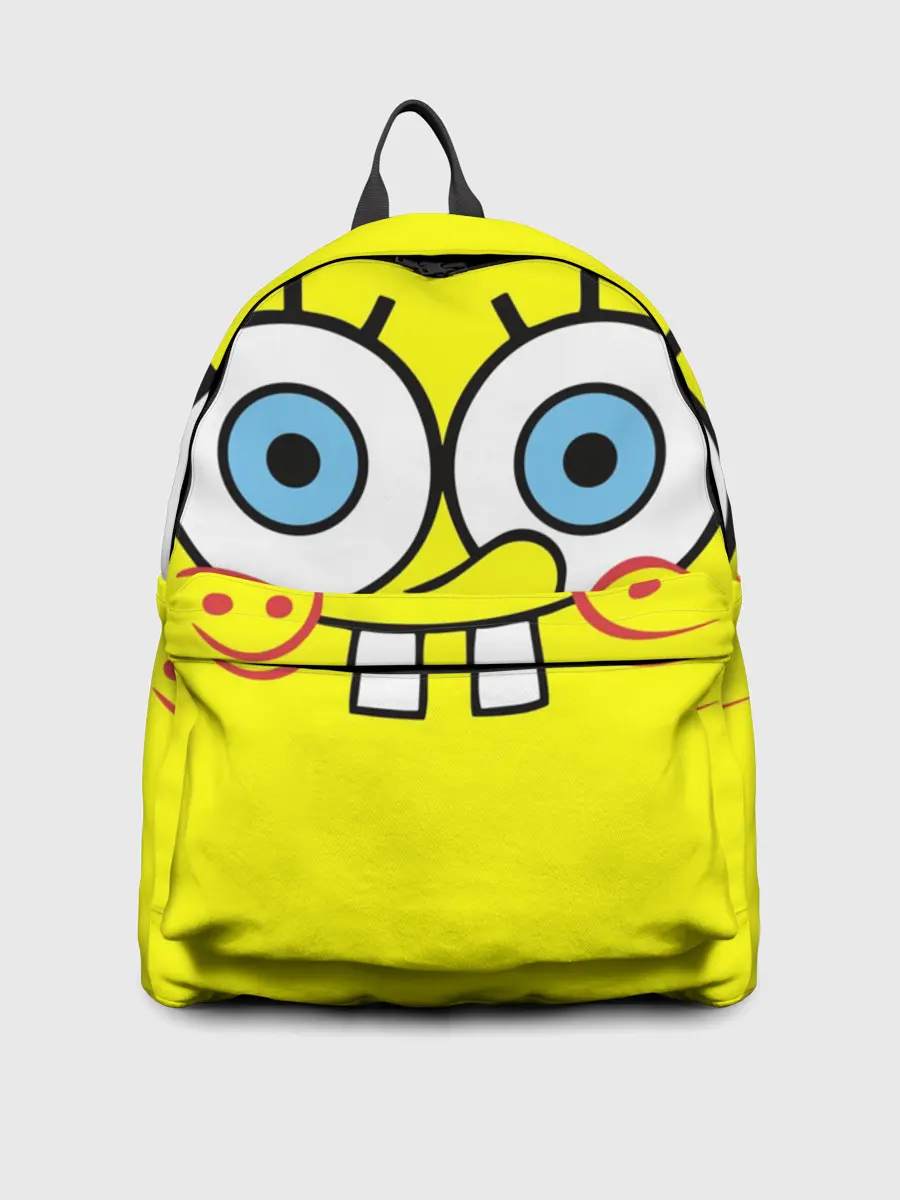 Рюкзак джинсовый / Губка БОБ