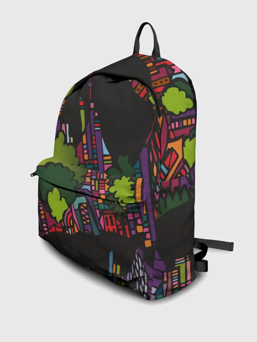 Рюкзак джинсовый / Ночные огни