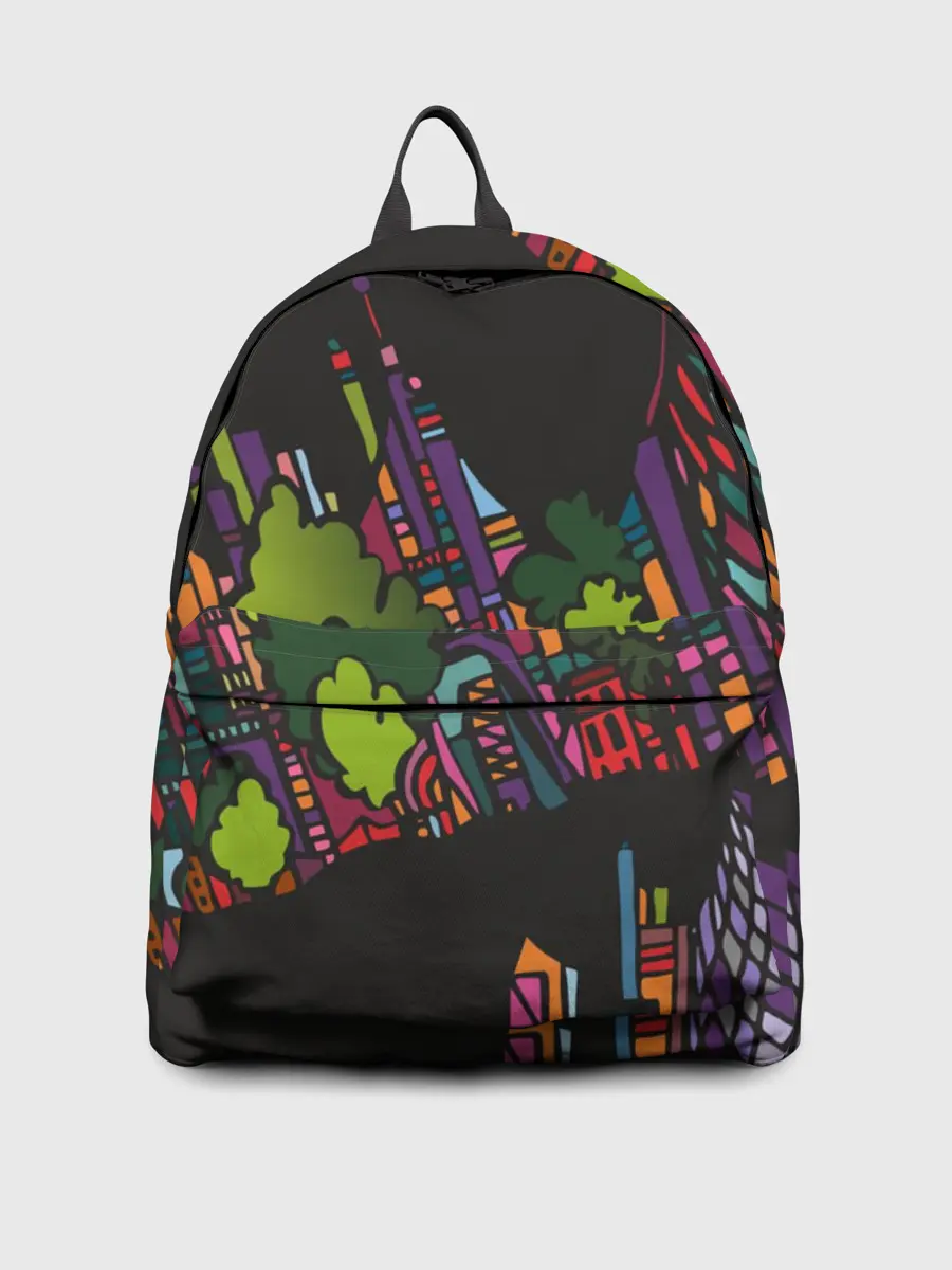 Рюкзак джинсовый / Ночные огни