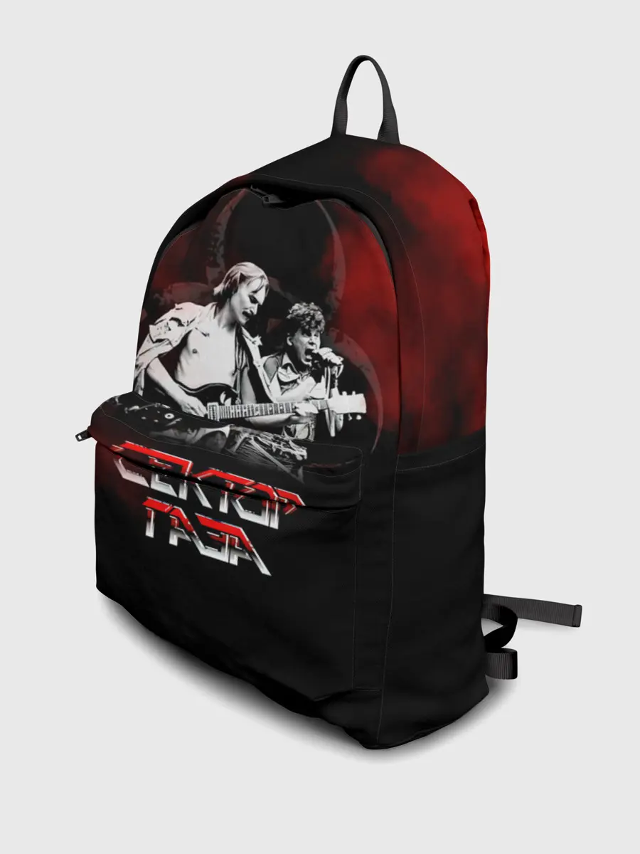 Рюкзак джинсовый / Сектор Газа ХОЙ и гитарист