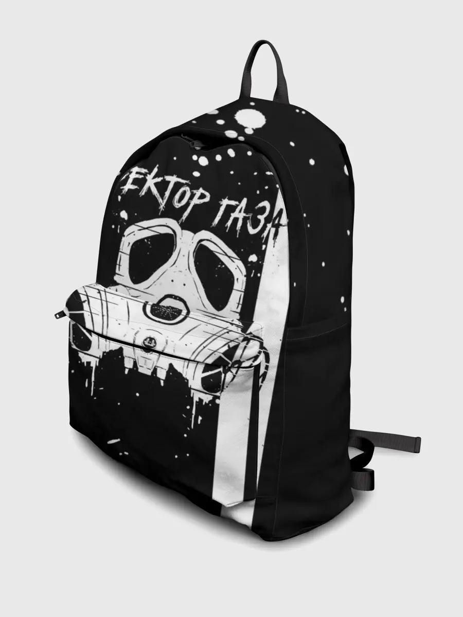 Рюкзак джинсовый / Сектор Газа противогаз