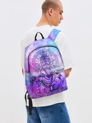 Рюкзак джинсовый / Буддизм