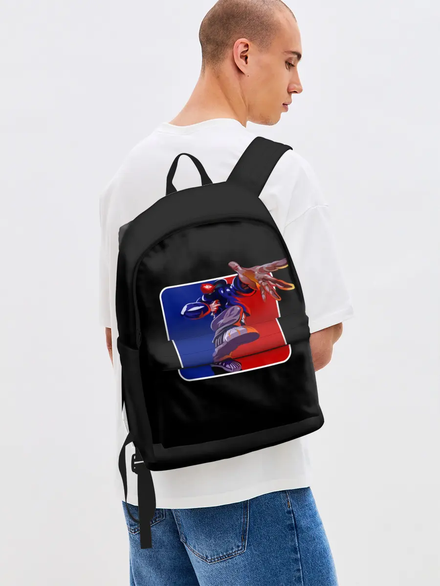 Рюкзак джинсовый / Logo LB