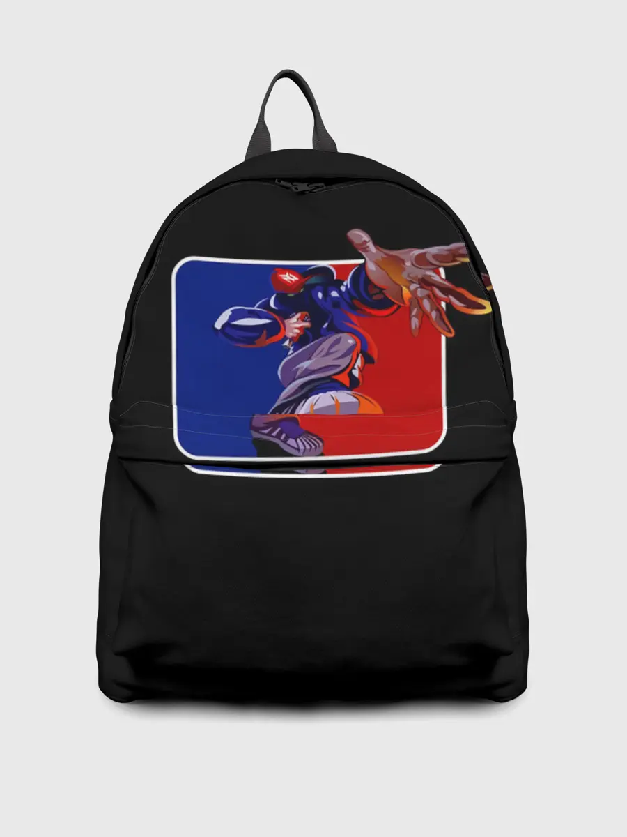 Рюкзак джинсовый / Logo LB