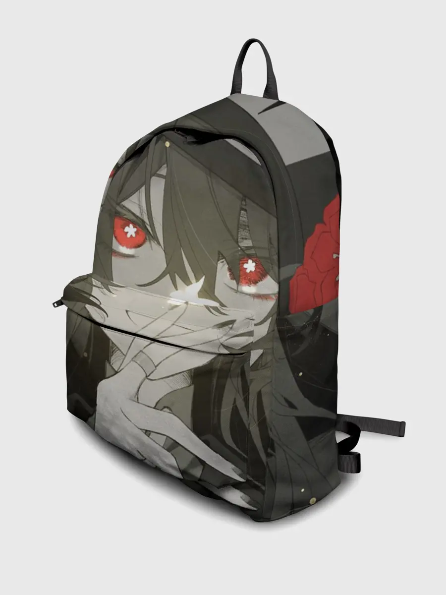 Рюкзак джинсовый / Геншин импакт Ху тао