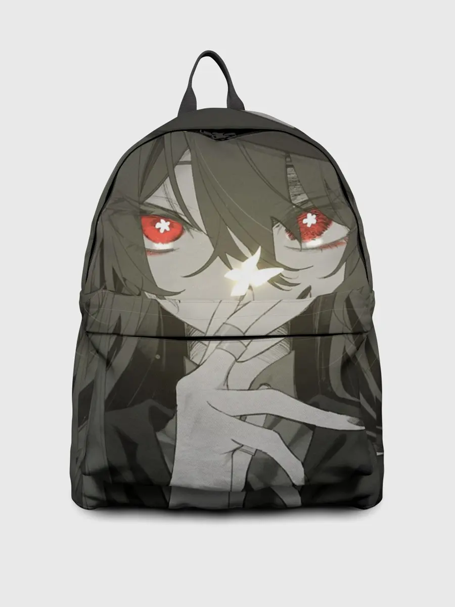 Рюкзак джинсовый / Геншин импакт Ху тао